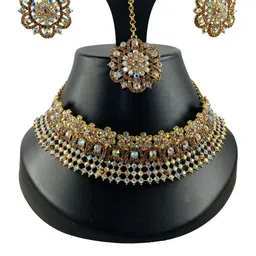 VATSALYA creation Alloy Multicolor Jewellery Set image 2