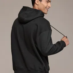 WROGN Goofy Printed Oversized Hooded Pullover Sweatshirt image 3