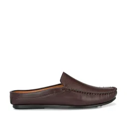 El Paso Men's Brown Mule Shoes image 1