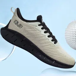 Columbus Men's Beige Running Shoes image 1