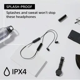 Sony WI-C100 Wireless Neckband with Customizable Equalizer for Deep Bass & 25 Hours Battery (Taupe) image 5