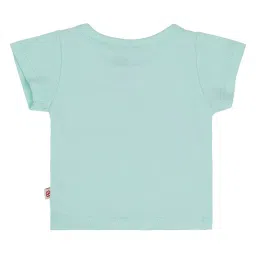 Greendigo Kids Blue Printed T-Shirt image 2