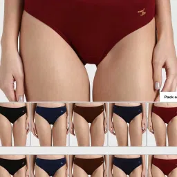 Rupa Jon Assorted Cotton Bikini Panty (Pack Of 10) image 1