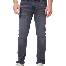 Spykar Grey Cotton Skinny Fit Jeans image 1