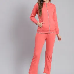 Monte Carlo Coral Cotton Blend Regular Fit Tracksuit image 1