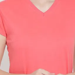 Rupa Softline Coral Cotton T-Shirt image 3