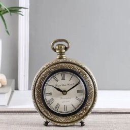 Aapno Rajasthan Grey MDF Traditional Wall Clock-picture-2