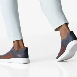 Neemans Men's Everyday Basic Neon Grey Walking Shoes image 1