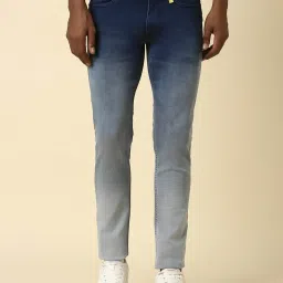 Allen Solly Blue Skinny Fit Ombre Jeans image 1