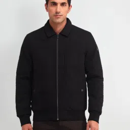 Arrow Black Regular Fit Jacket image 1