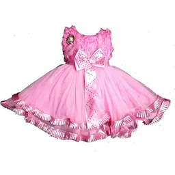 kids fashion hub Georgette Maxi Dress-picture-17