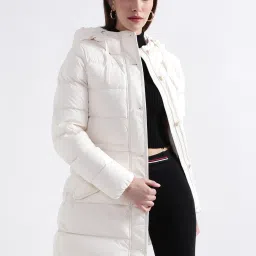 GANT Off White Hooded Jacket image 3
