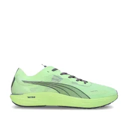 Puma Men's Liberate NITRO 2 Speed Green Running Shoes image 1