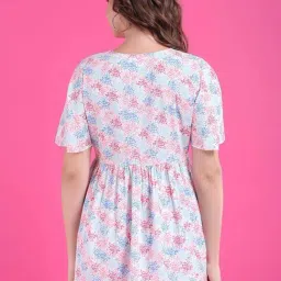 Qurvii Multicolor Regular Fit Printed Top image 2