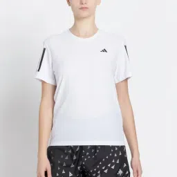 Adidas White Plain T-shirt image 1