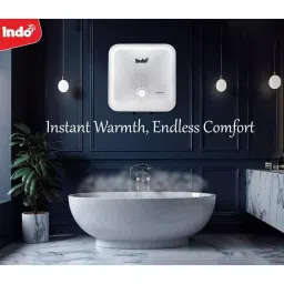 Indo Avianca 15 L Capacity White Color Storage Water Heater Geyser image 5