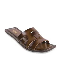 Metro Women's Brown Casual Sandals image 1
