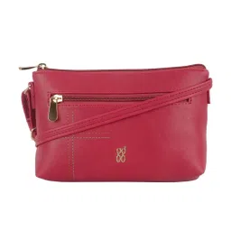 Baggit Pink Solid Large Cross Body Bag image 1