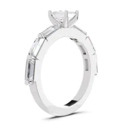 Sparkles Lab Grown Diamond 14k (585) White Gold Ring for Women image 2