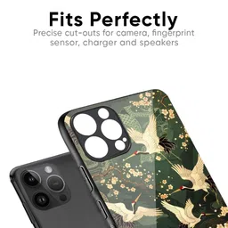 QRIOH Floral Printed iPhone 15 Plus Back Case Mobile Accessories image 4