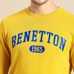 United Colors of Benetton Brand Logo Printed Sweatshirt image 2