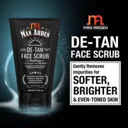 Man Arden De Tan Brightening Face Scrub - 100 ml image 3