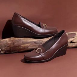Inc.5 Women's Brown Wedge Pumps-picture-16