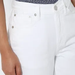 American Eagle Outfitters White Regular Fit Jeans image 5