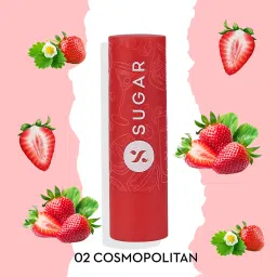 SUGAR Cosmetics Tipsy Lips Moisturizing Balm 01 Mojito and 02 Cosmopolitan - Pack of 2 image 3