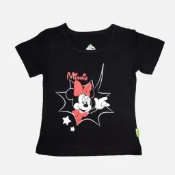 Bodycare Kids Black Cotton Printed T-Shirt-picture-26