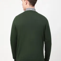GANT Green Cotton Regular Fit Sweatshirt image 2