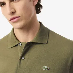 Lacoste Green L.12.12 Original Classic Fit Polo T-Shirt image 5