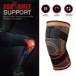 Leosportz Knee Support for Sports & Fitness Size- 20 - 28 cm image 3