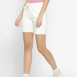 Forever 21 White Regular Fit Shorts image 3