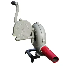 Azad Hand Blower Manually Operated Aluminium Body Red and Light Grey Color, Air Blower 14 image 3