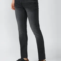 Peter England Black Skinny Fit Jeans image 3