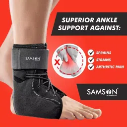 Samson Ankle Brace Adjustable Support Extra Large, AK-0708 image 2