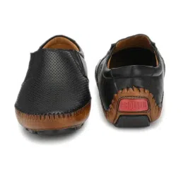 Prolific Black Casual Slip-Ons image 5