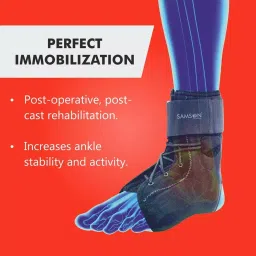 Samson Ankle Brace Adjustable Support Extra Large, AK-0708 image 3