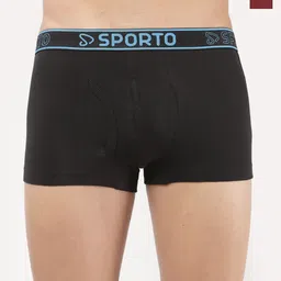Sporto by Macho Pack Of 2 Super Combed Cotton Low-Rise Trunk-picture-14