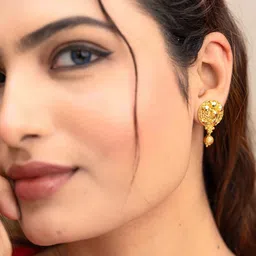 Zeraki Jewels Circular Drop Earrings image 3