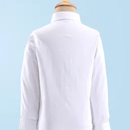 Robo Fry Full Sleeves Party Suit With Bow Checkered - Blue & White image 5