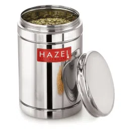 HAZEL Silver Stainless Steel Containers - Set of 5 (1.8L) image 5