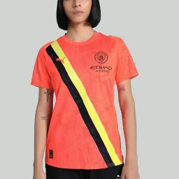 Puma Orange Regular Fit Top image 1