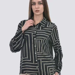 Only Anthracite Regular Fit Printed Shirt image 1