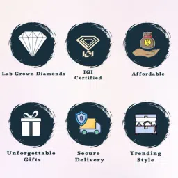 Sparkles Lab Grown Diamond 14k (585) White Gold Ring for Women image 4