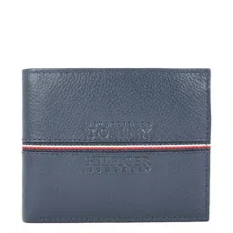 Tommy Hilfiger Plano Navy Casual Leather Bi-Fold Wallet for Men-picture-30