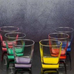 Luminarc Glass Rainbow Tumbler (Set of 6 Pcs.)-picture-33
