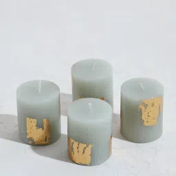 Westside Home Mint Votive Candles (Set of 4) image 1