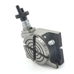 Assorts HV4 Rotary Table 110 mm (4 Inch) 3 Slots Caste Iron & Tool Steel image 4